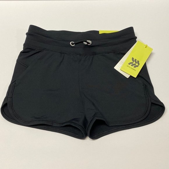 NEW all in motion Girls Gym Shorts Size XS (4/5) - Picture 1 of 6